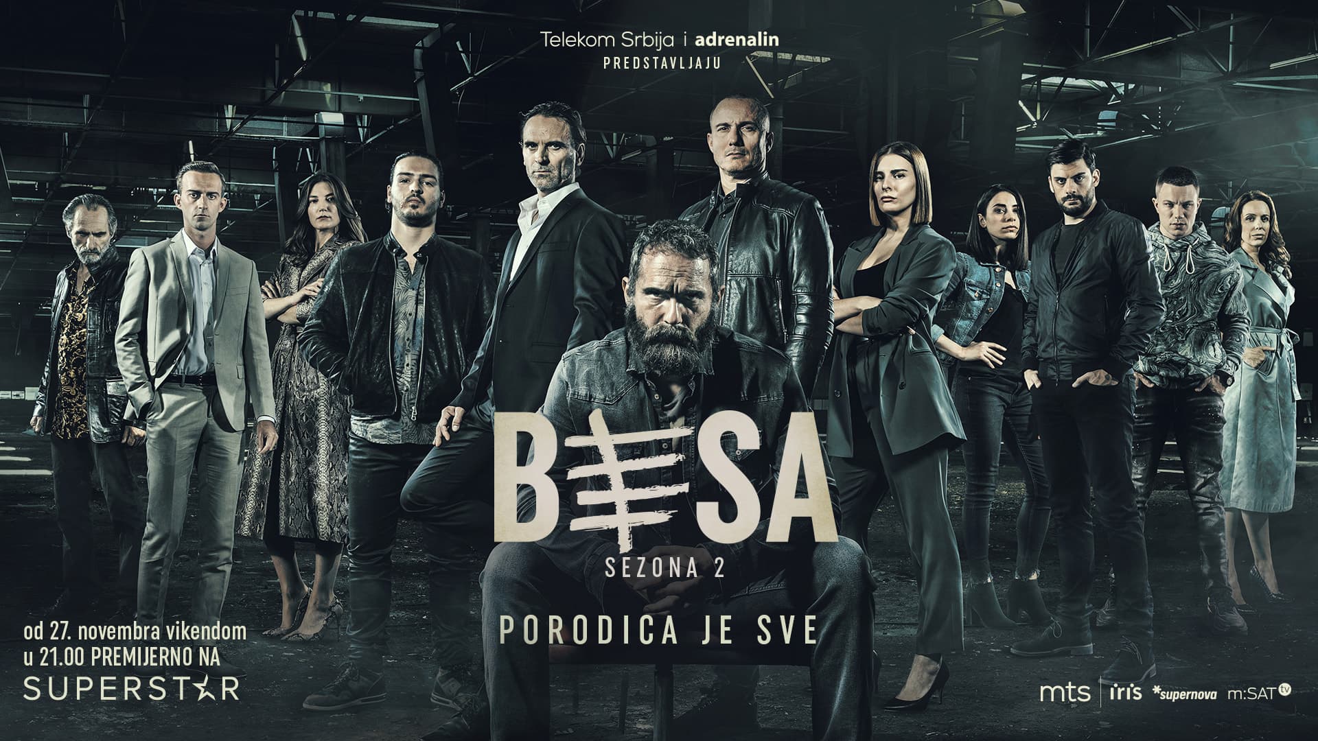 „Фамилијата е сѐ“: Камка Тоциновски глуми во „Беса“